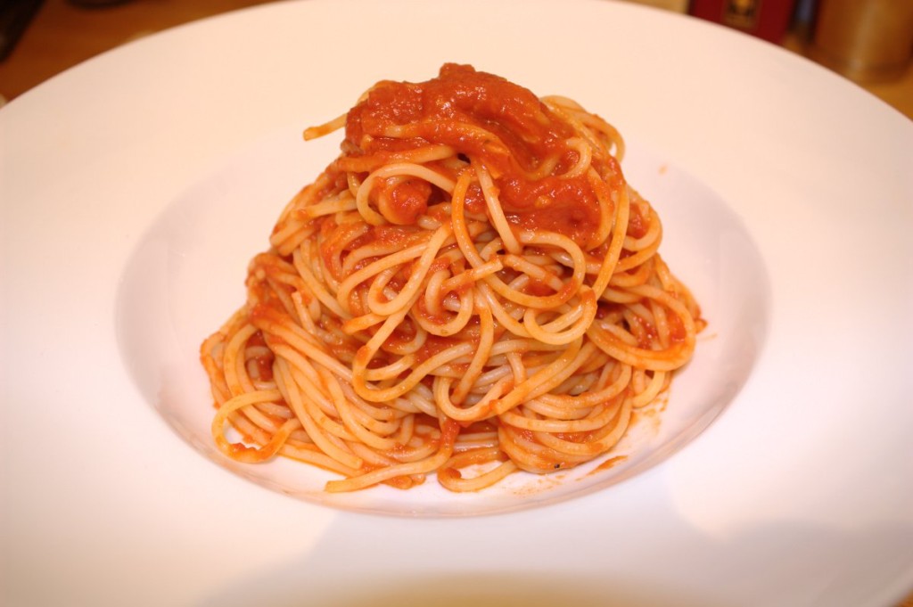 Spaghetti al pomodoro